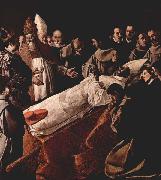 Francisco de Zurbaran The Death of St. Bonaventure oil on canvas